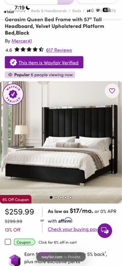 Queen Size Bed & Mattress