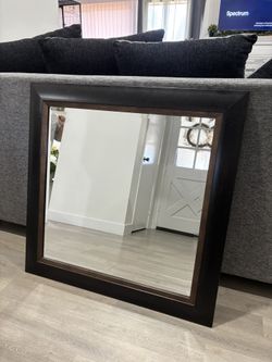 Wood Mirror