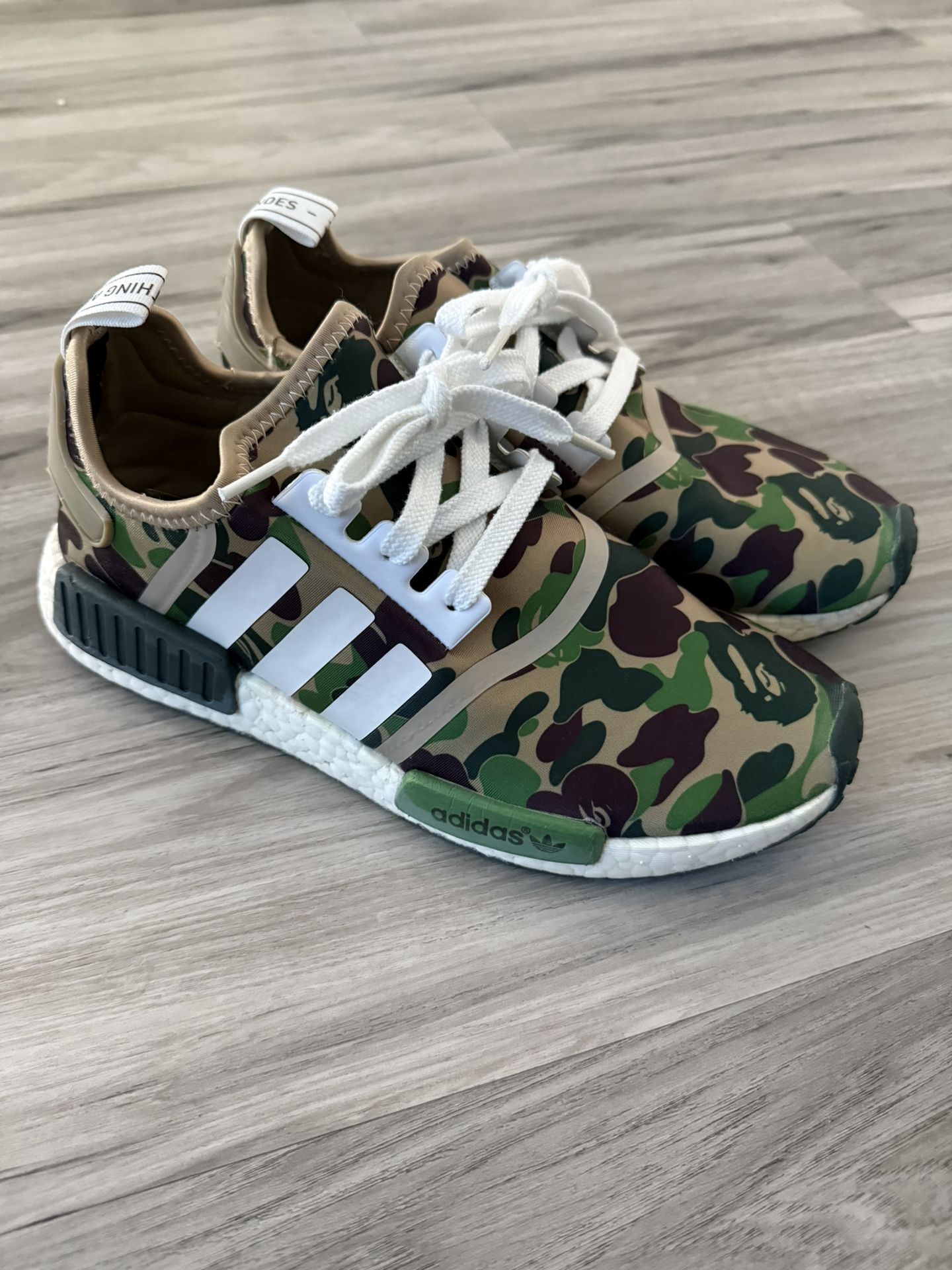 Bape X Adidas NMD Size Men 9.0