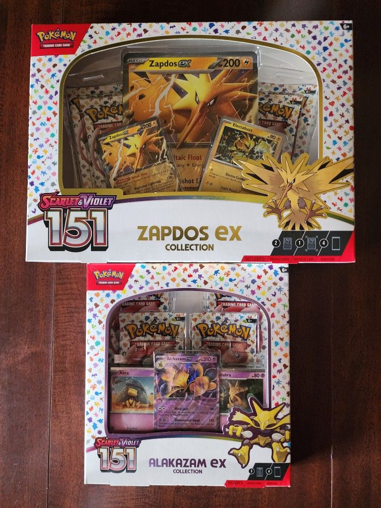 Pokemon 151 ex Collections