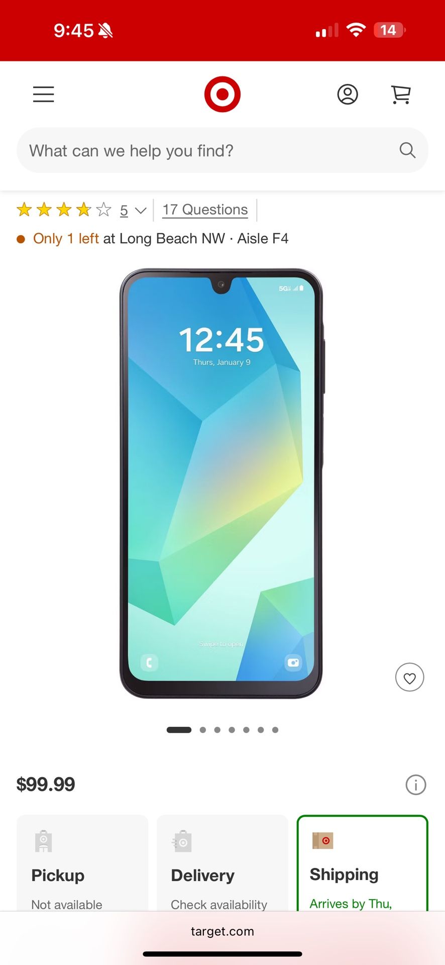 Brand New Only Used For Like A Month Samsung ZK 128g