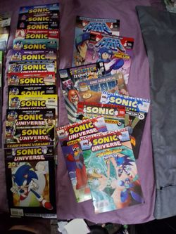 Sonic the Hedge HOG Comic Books