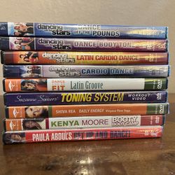 DVDs - Exercise And Dance 