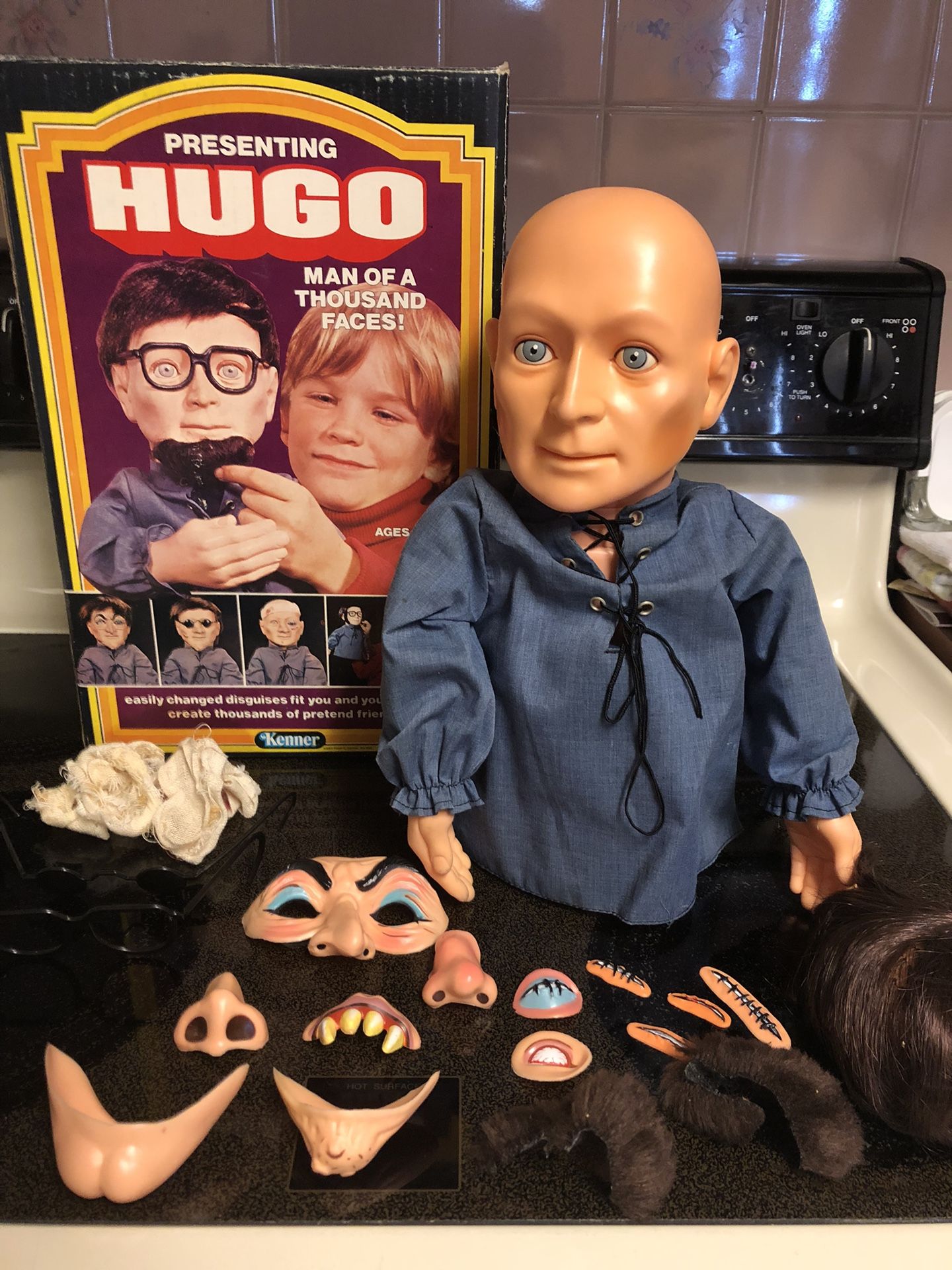 Kenner Hugo Man of a Thousand Faces Puppet 1970’s