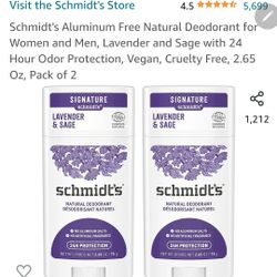 Schmidt Deoterant Lavendar Sage