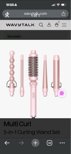 Wavytalk Heatwave pro 5-in-1 curling wave