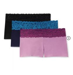 New Adore Me Women's Boyshorts 3 Pairs 