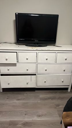 Dresser and TV