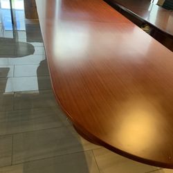 Wood Conference Table 4x12’ New! Sale!