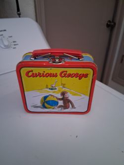 Vintage curious george lunch box