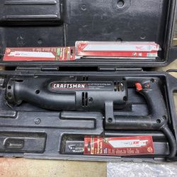  Craftsman 3/4 HP  sawzall  in case 