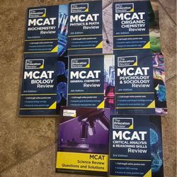 Princeton Review MCAT Books 