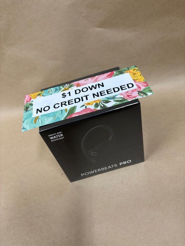 Beats Powerbeats Pro Totally Wireless Earbuds NEW - Only $1 Today Pay The Rest Later!
