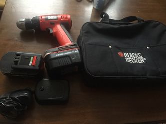 14.4v black and decker drill works good