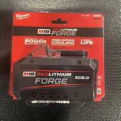 Milwaukee New 8.0 Battery FORGE