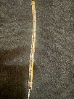 Vintage .925 Sterling silver link bracelet