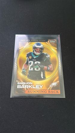 Philadelphia Eagles Saquon Barkley 2025 All Topps Team Card