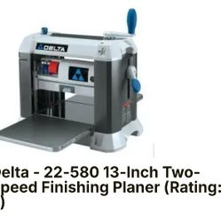 Finishing Planer 