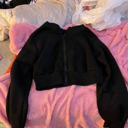 Angel Crop Top Hoodie 