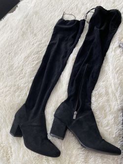 Catherine Malandrino - Black High Knee Boots (size 8)