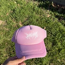 Pink  ombre trucker hat #