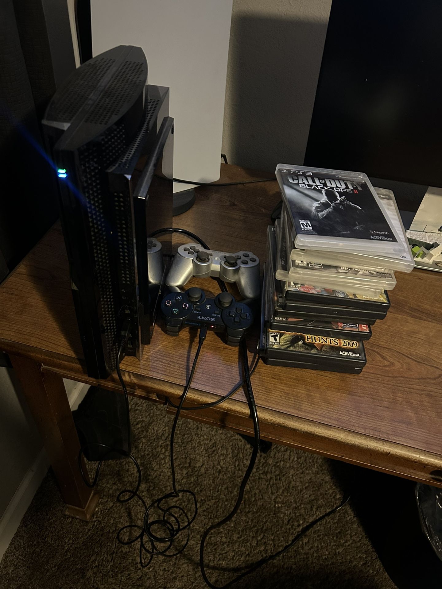Backwards Compatable PS3 With Games And Controllers