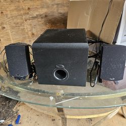 Klipsch Computer Speaker Set.