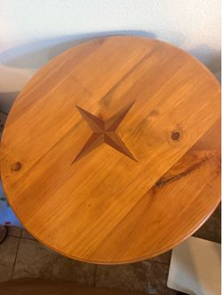 Handmade Round Side Table