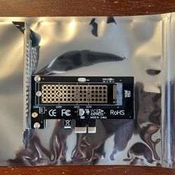 2.5G PCIe Network Adapter & M.2 NVMe to PCIe X1 Adapter