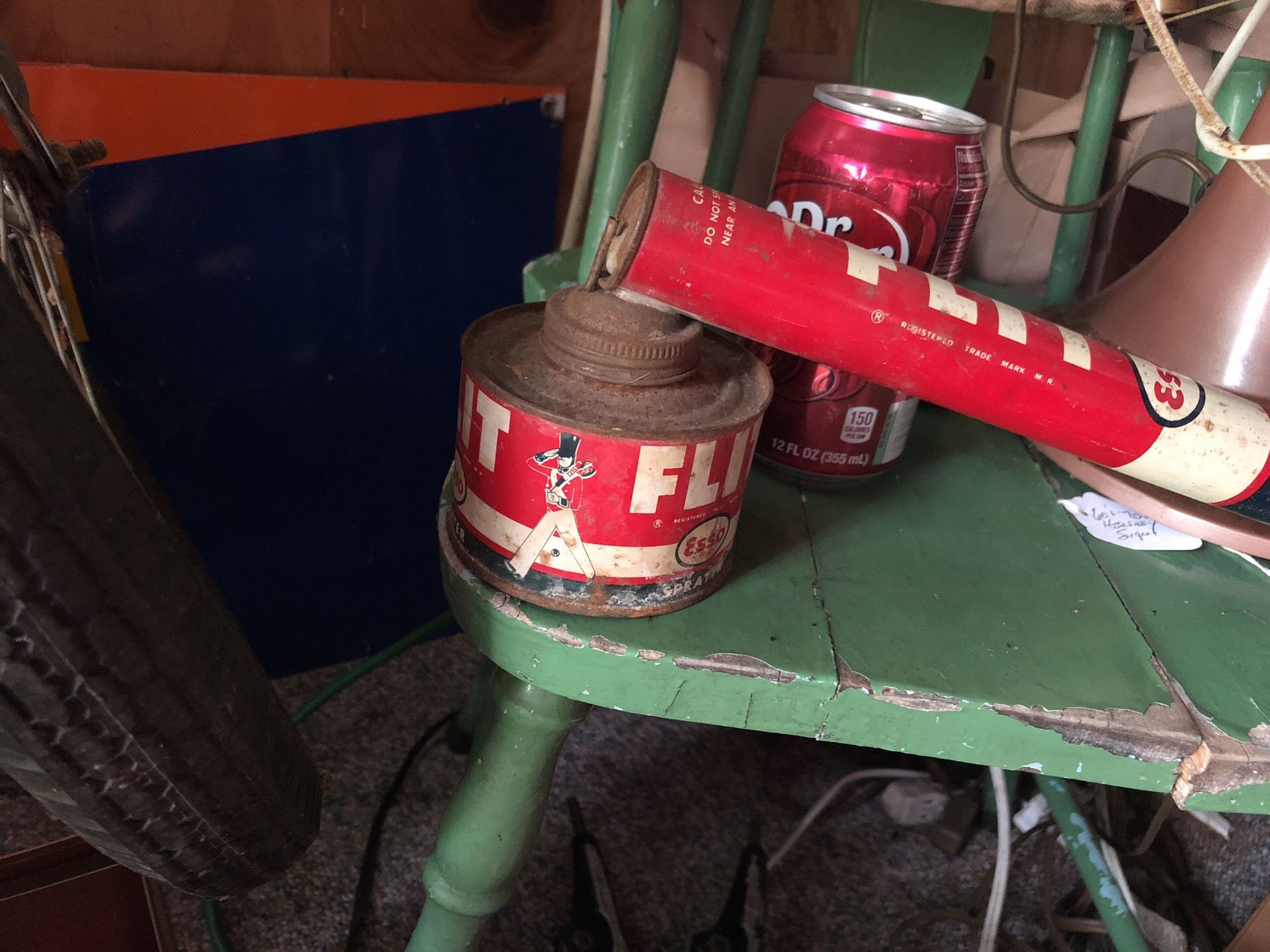 Vintage ESSO FLIT pump sprayer