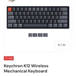 New Keychron K12 Wireless 60% Keyboard