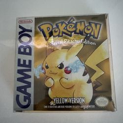 🎮 Pokémon Yellow Version – Nintendo Game Boy – Authentic Classic!