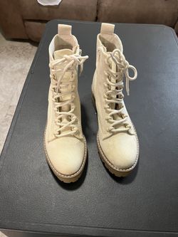 Beige Boots