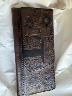 Brown Leather Boba Fett Loungfly Wallet