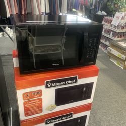 Microwave Oven 1.6 Cu.ft 1100 Watts 