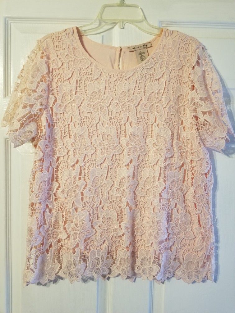 Light Pink Women's Top $10.00