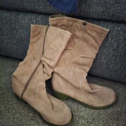 Suede Boots
