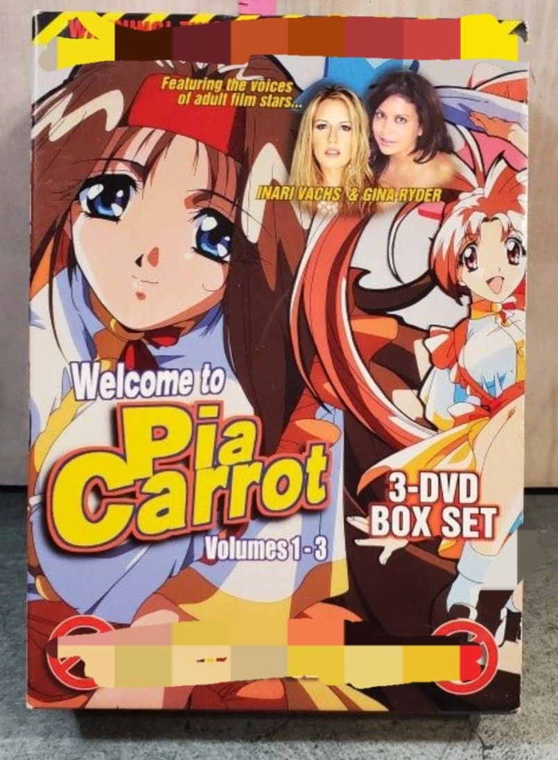@CHV. VINTAGE RARE Anime PIA Carrot 3 DVD Set