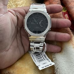 casio gshock silver (gmb2100d-1a) brand new no box