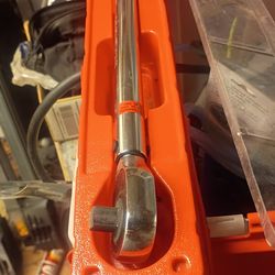 Dura last torque wrench 1/2 "drive
