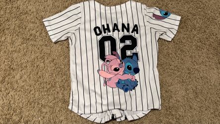Stitch and Angel Baseball Jersey size 14/16