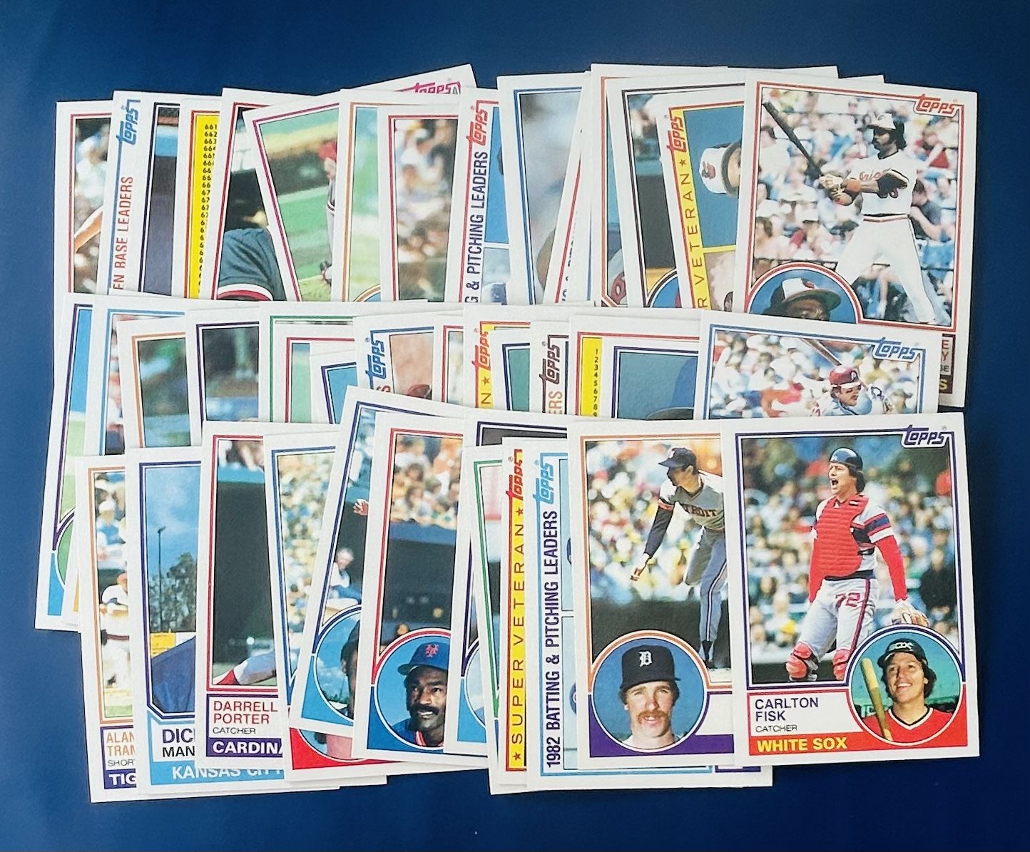 1983 Topps Baseball Card Lot - HOF, All Stars, Rookies, Checklists