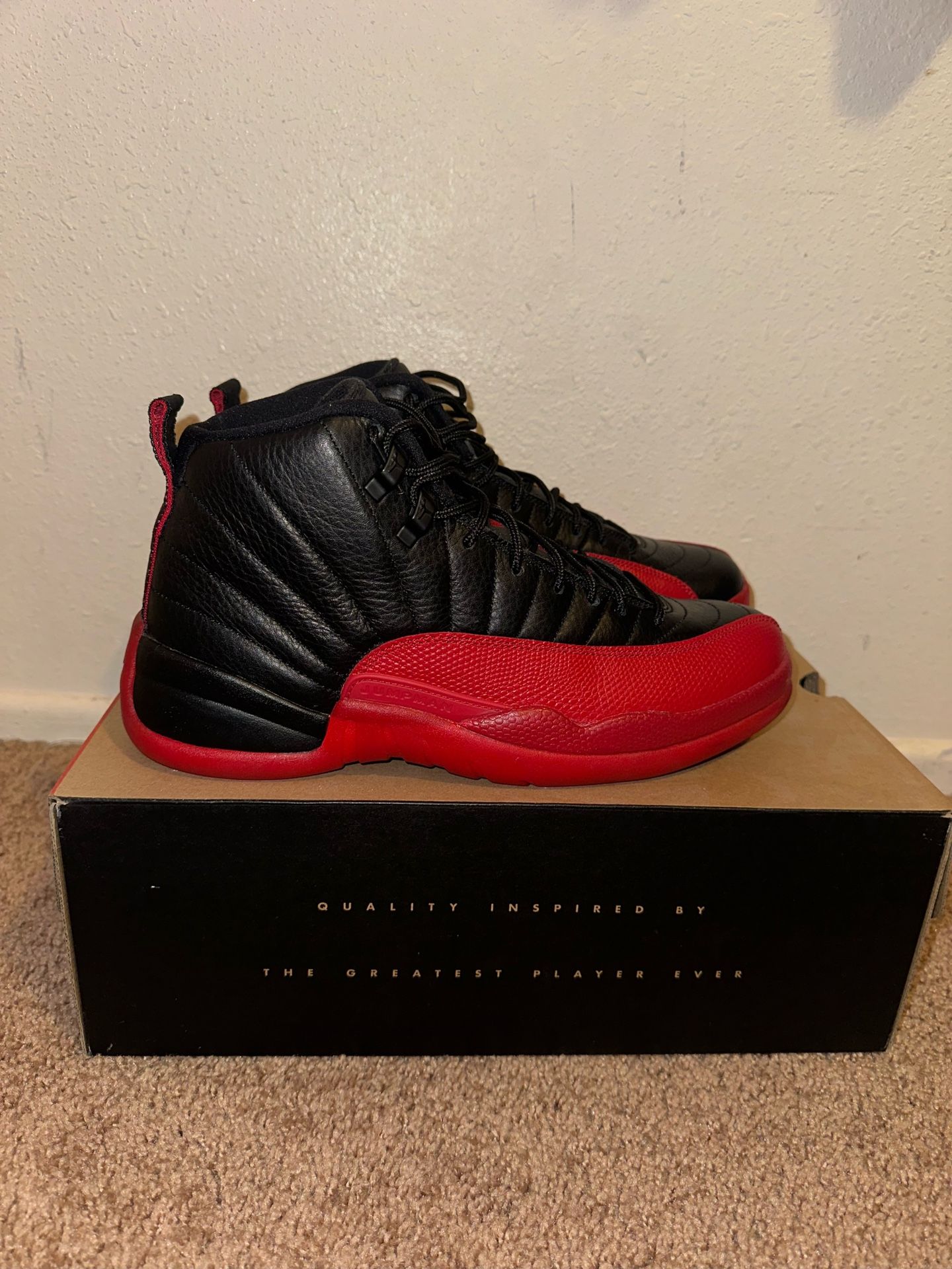 AIR JORDAN 12 RETRO 'FLU GAME' 2016