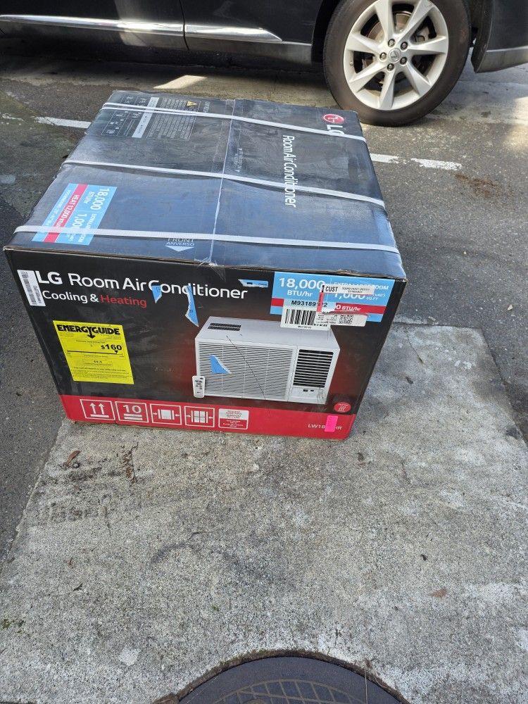 LG air Conditioner With Heater 18,000 btu