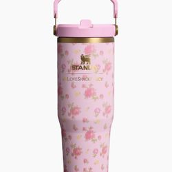 Stanley LoveShackFancy 30OZ Flip Straw Tumbler Ibiza Sunset