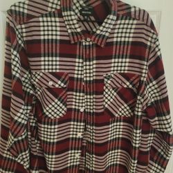 XL Plaid Flannel Shirt Brixton