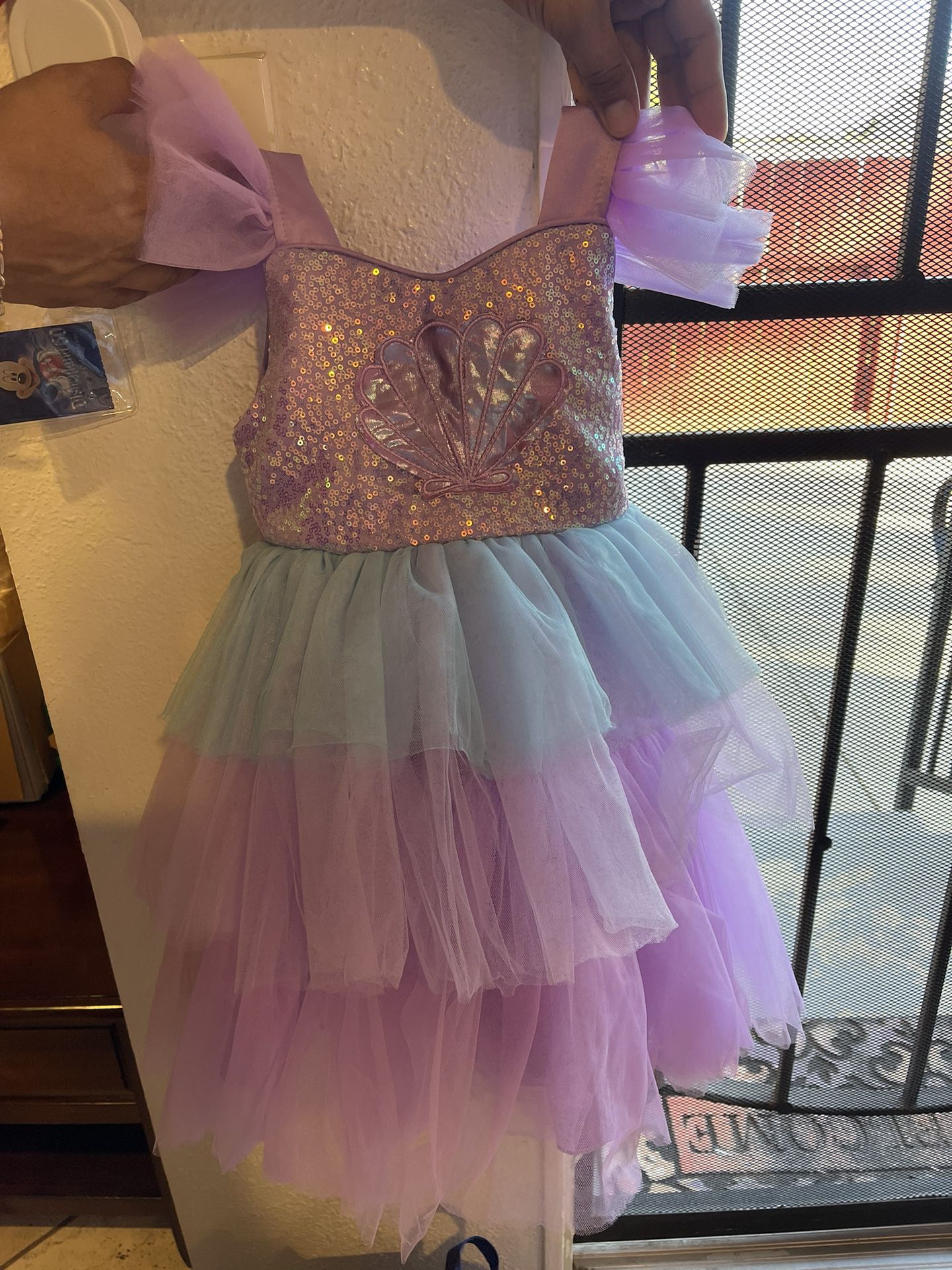 Toddler Girl Mermaid Dress 4Y