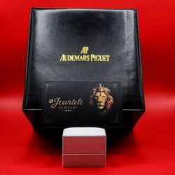 Ap Offshore Watch & Matching Earrings ⌚️✨️ VVS Lab Diamonds 