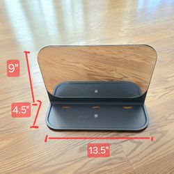 LOFT Desktop Mirror 13.5" x 9" with Storage Tray