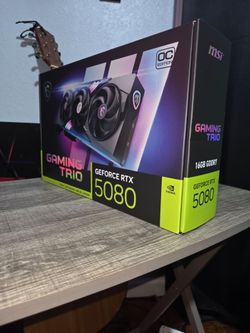 RTX 5080 MSI Trio OC 16GB